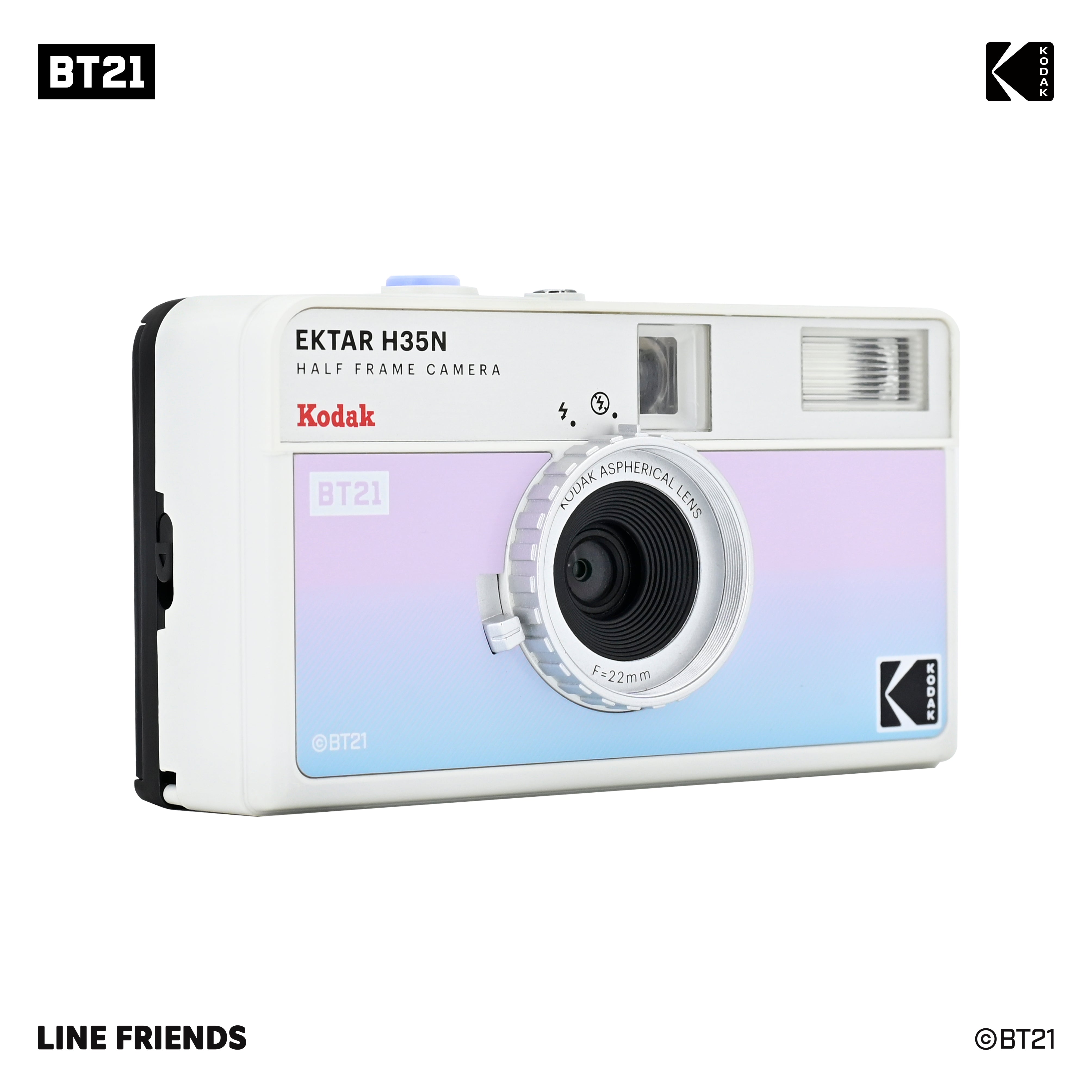 KODAK EKTAR H35N Half Frame Film Camera<br/> BT21 EDITION