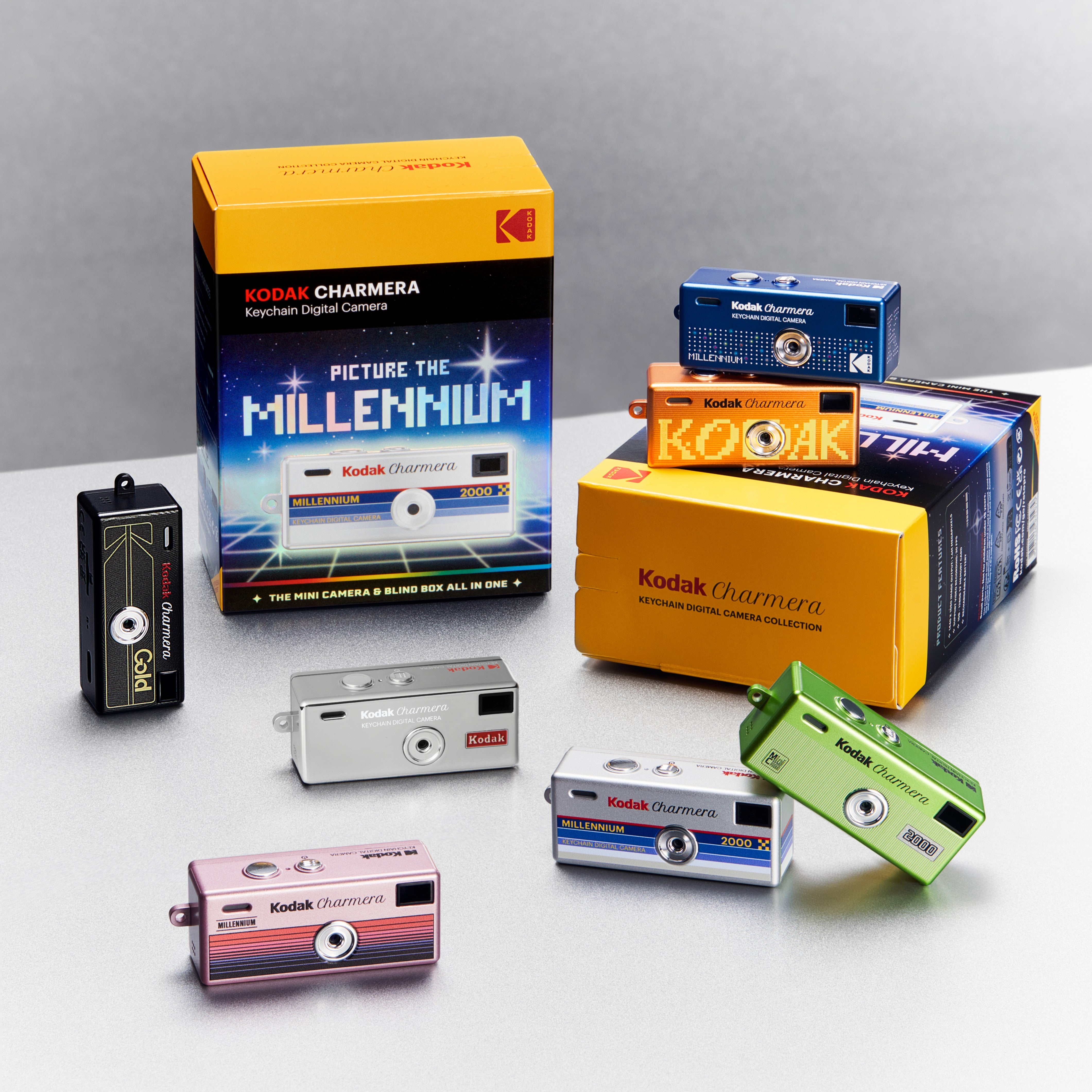 KODAK CHARMERA <br/> 钥匙扣数码相机盲盒 - MILLENNIUM