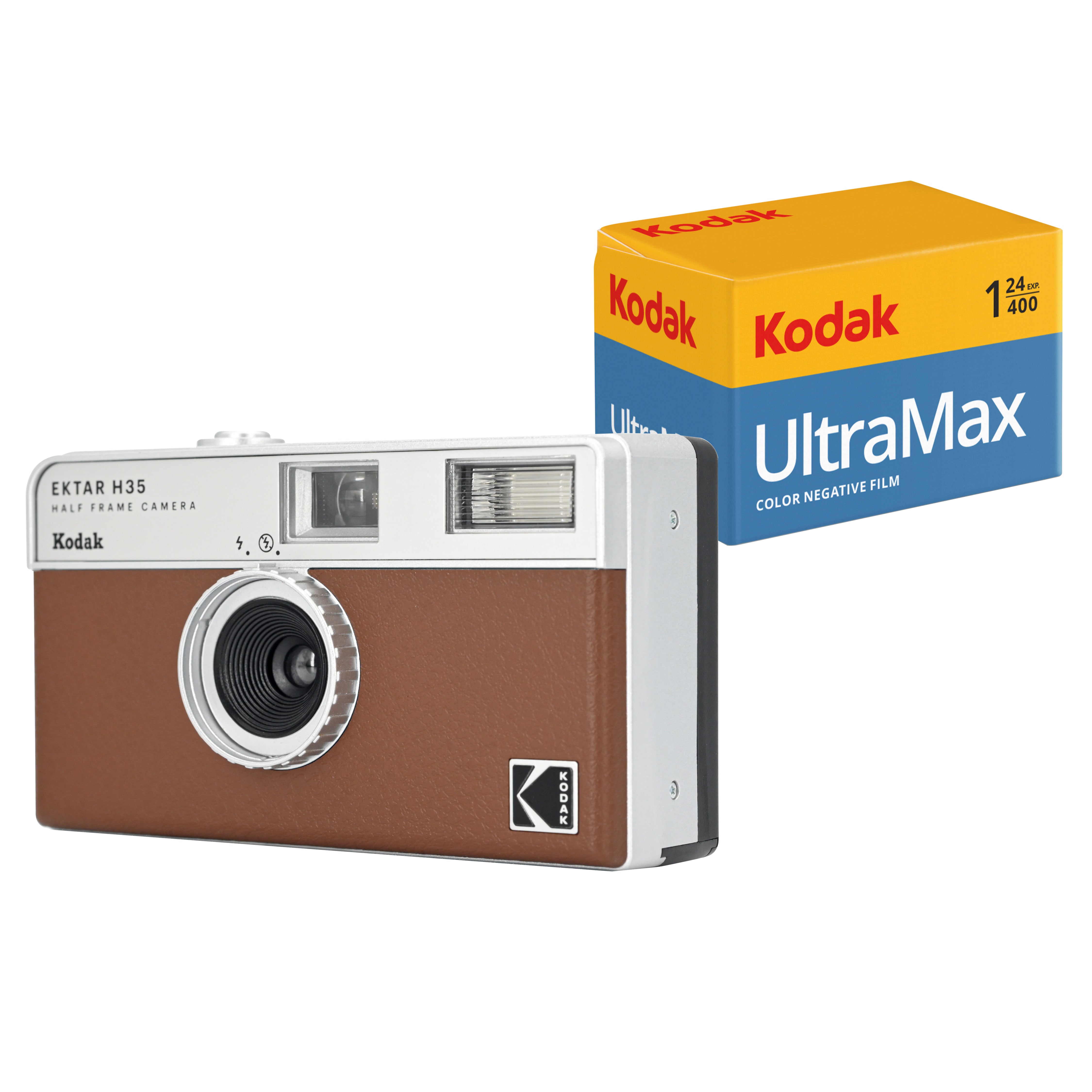 KODAK EKTAR H35<br/> Half Frame Film Camera<br/> Bundle with KODAK Ultramax400 24/exp Roll Film