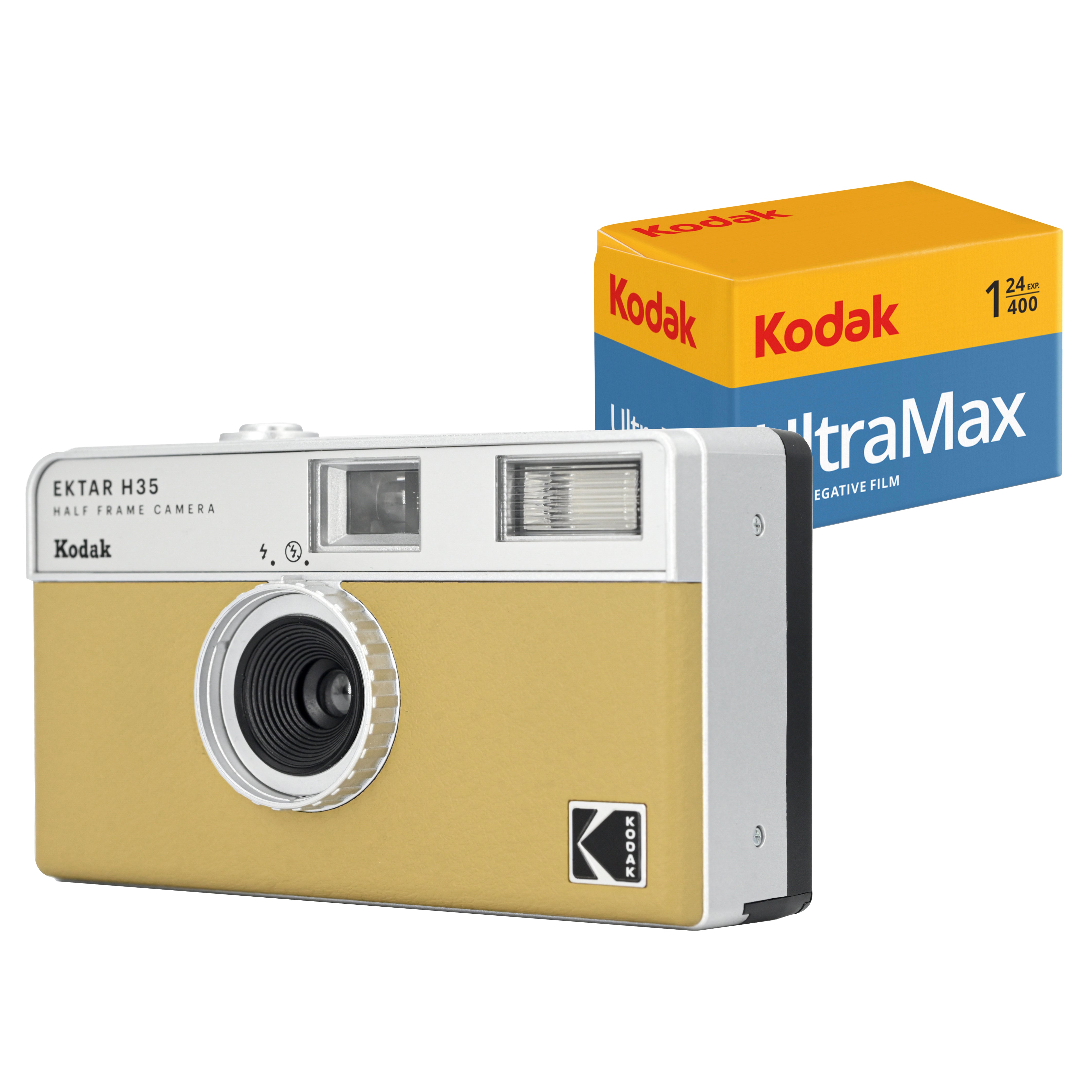 KODAK EKTAR H35<br/> Half Frame Film Camera<br/> Bundle with KODAK Ultramax400 24/exp Roll Film