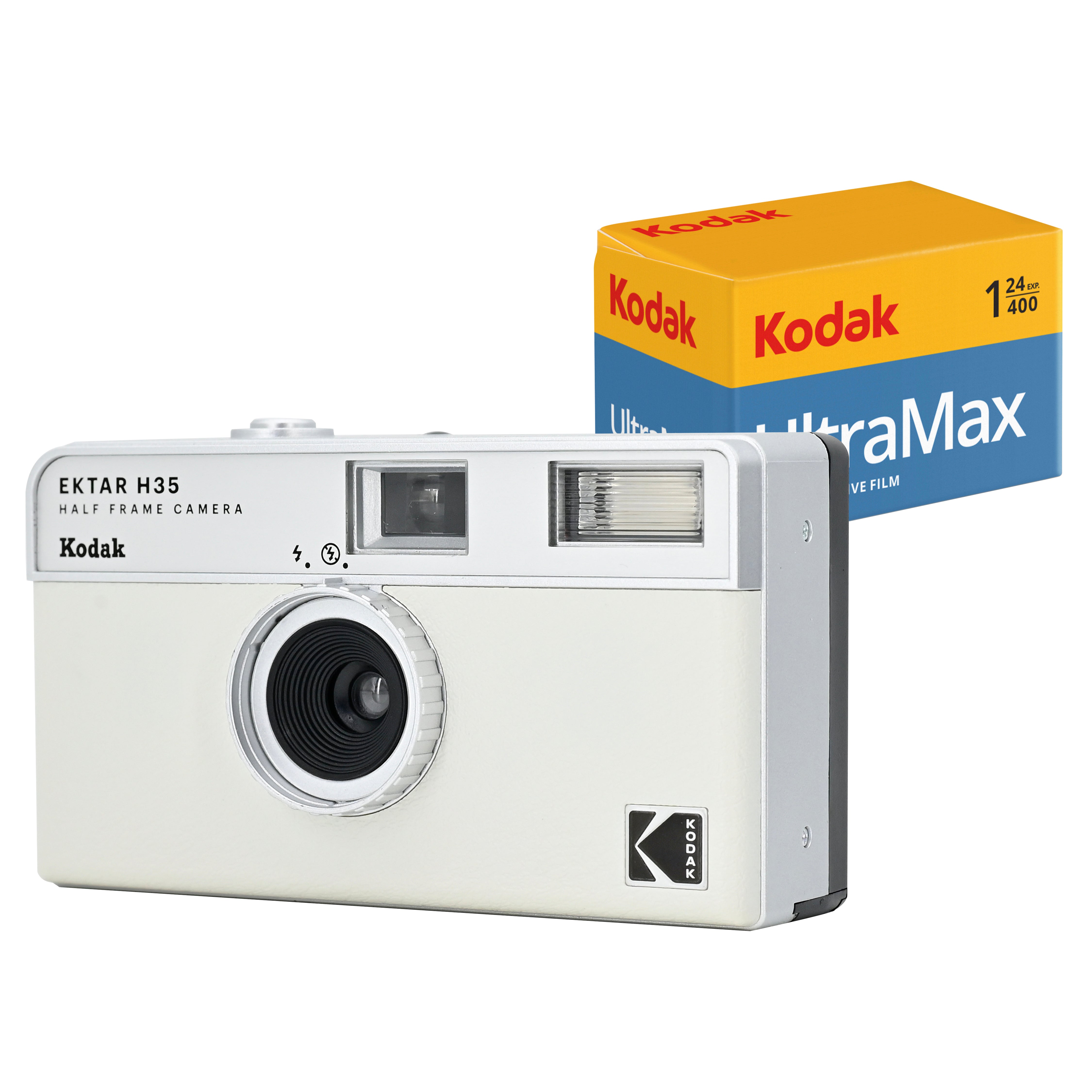 KODAK EKTAR H35<br/> Half Frame Film Camera<br/> Bundle with KODAK Ultramax400 24/exp Roll Film