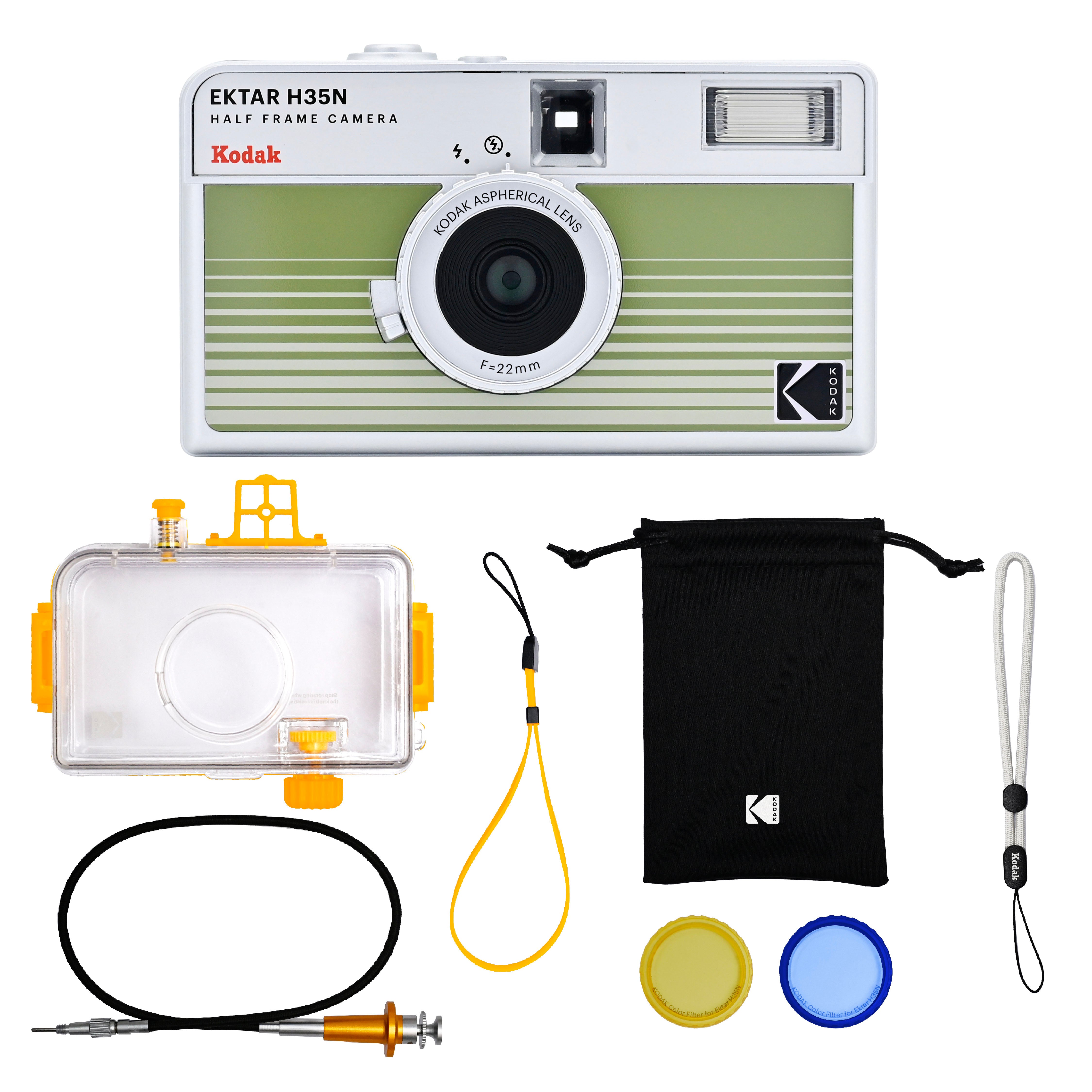 KODAK EKTAR H35N<br/> Half Frame Film Camera<br/> Premium Kit
