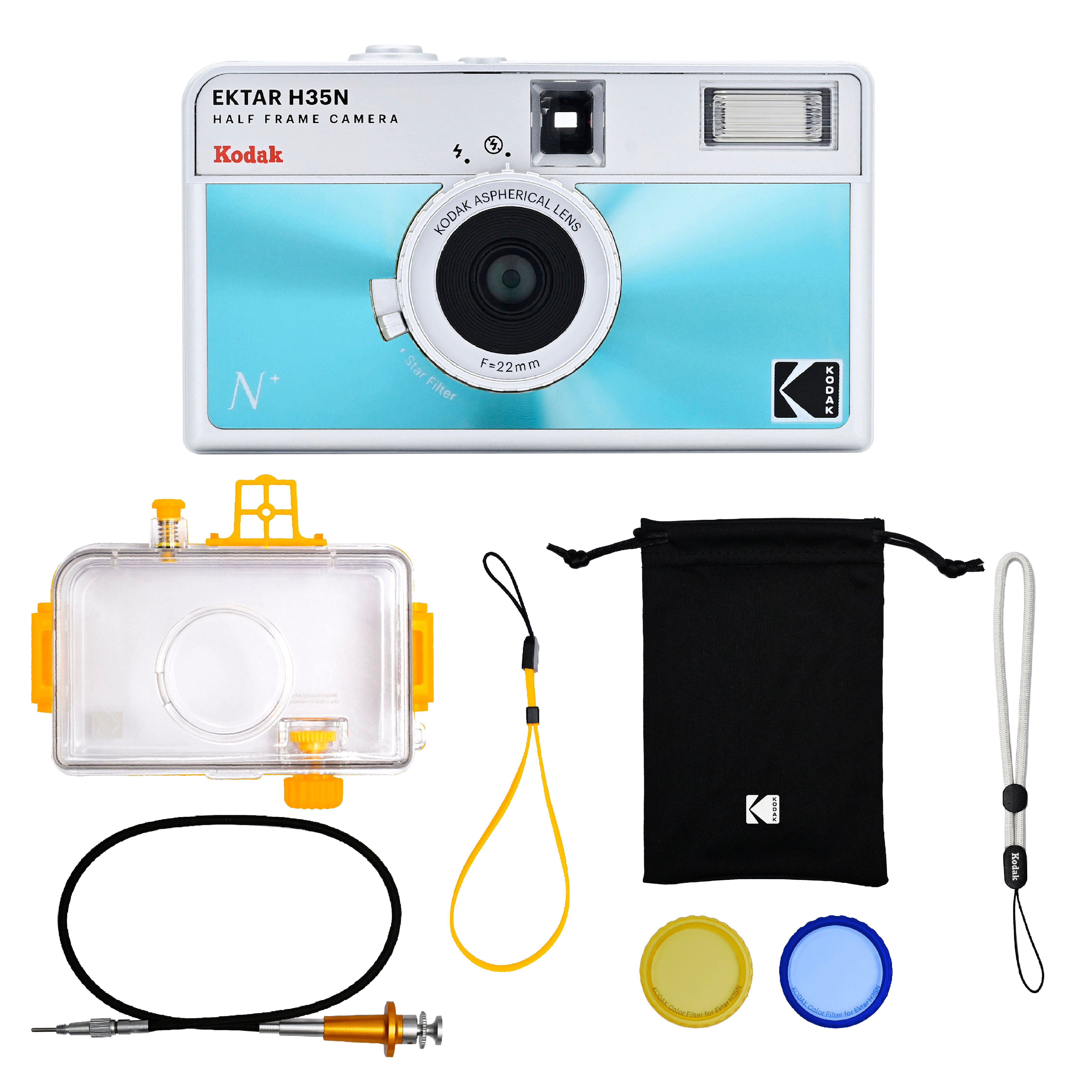 KODAK EKTAR H35N<br/> Half Frame Film Camera<br/> Premium Kit