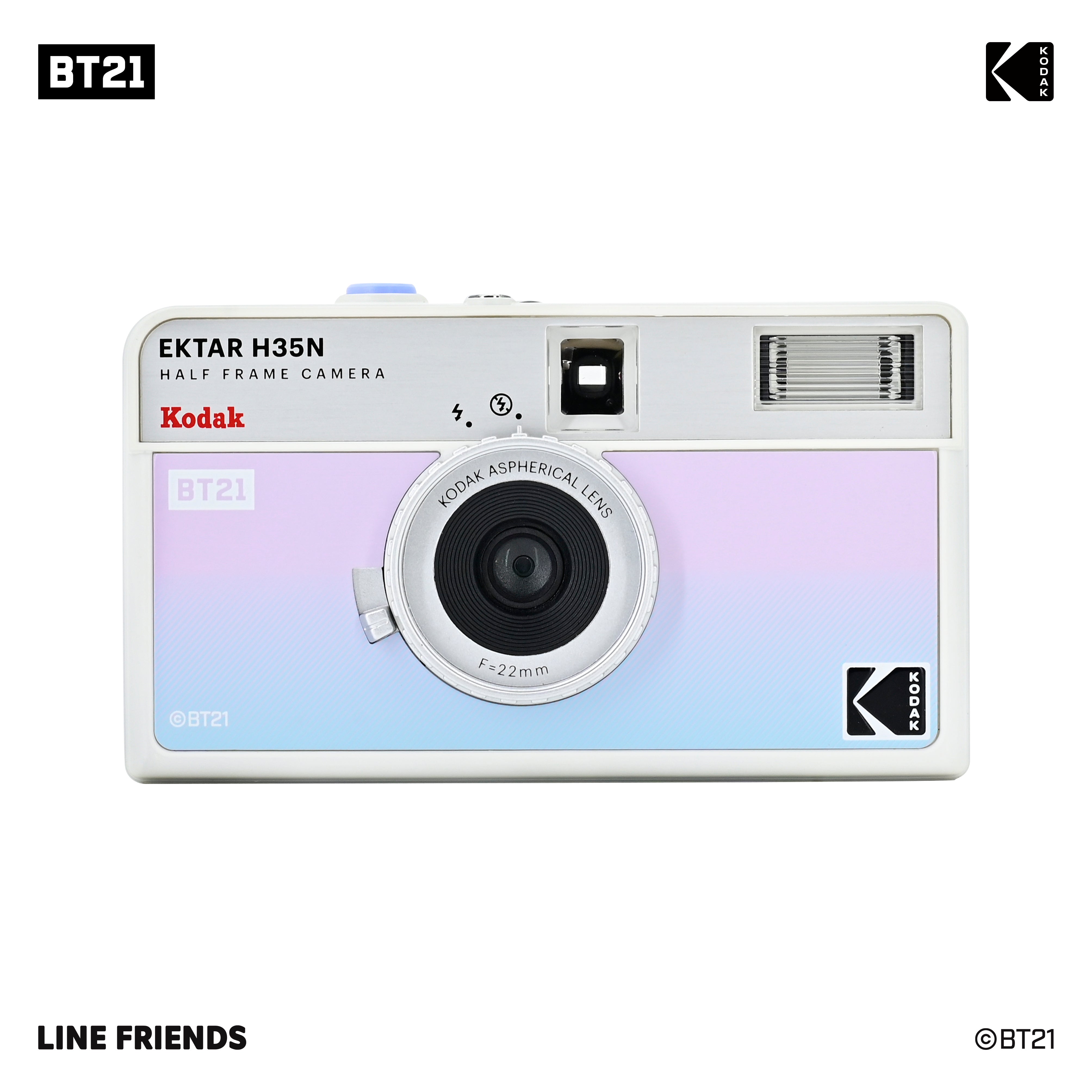 KODAK EKTAR H35N Half Frame Film Camera<br/> BT21 EDITION