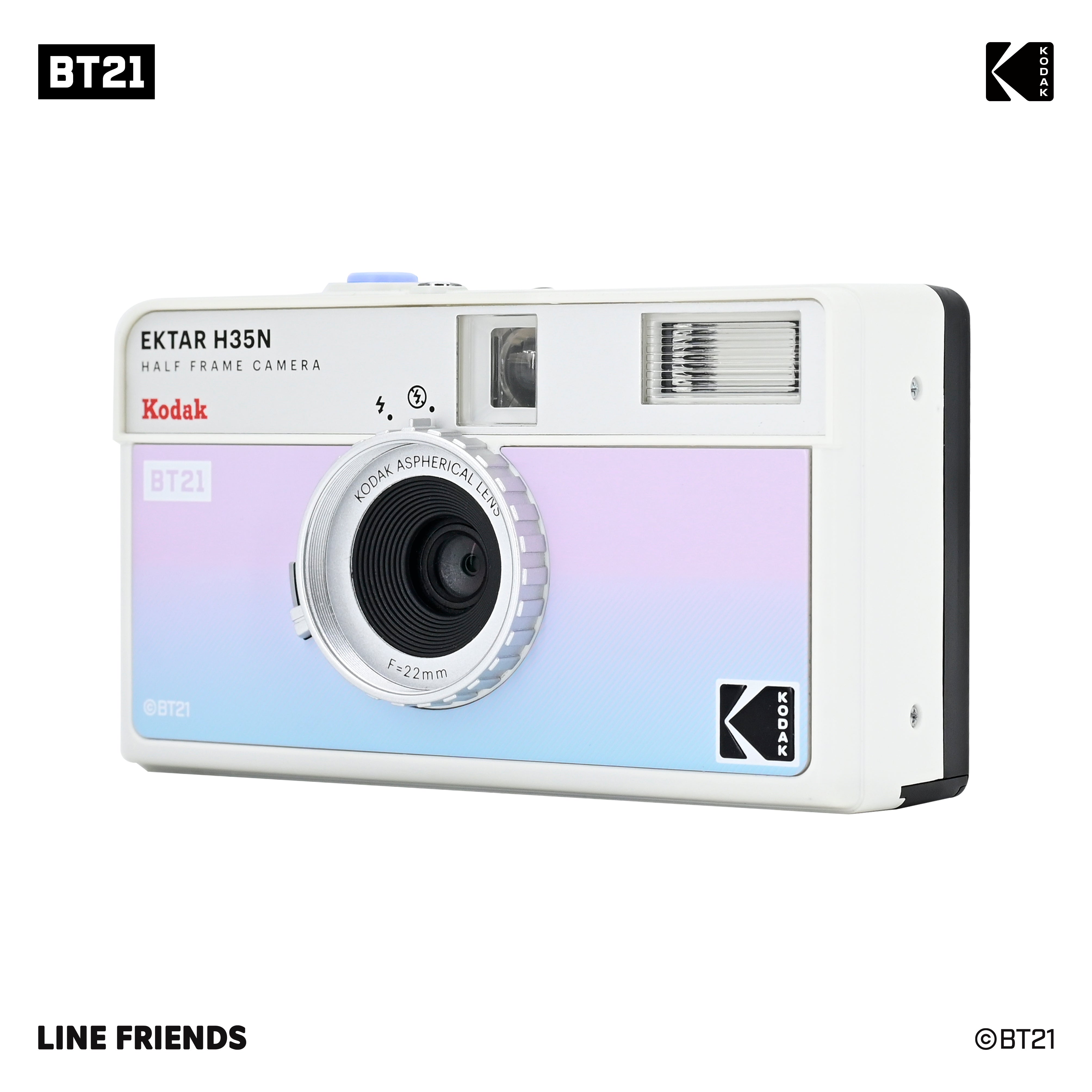 KODAK EKTAR H35N Half Frame Film Camera<br/> BT21 EDITION