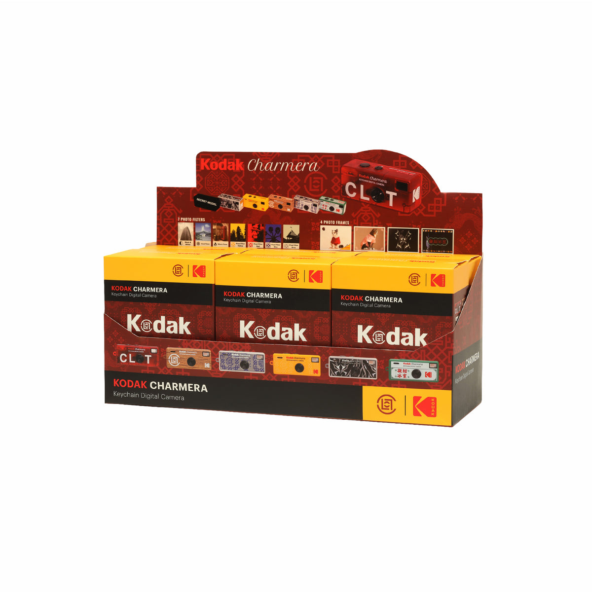 KODAK CHARMERA <br/> 造型钥匙圈数位相机盲盒 - CLOT