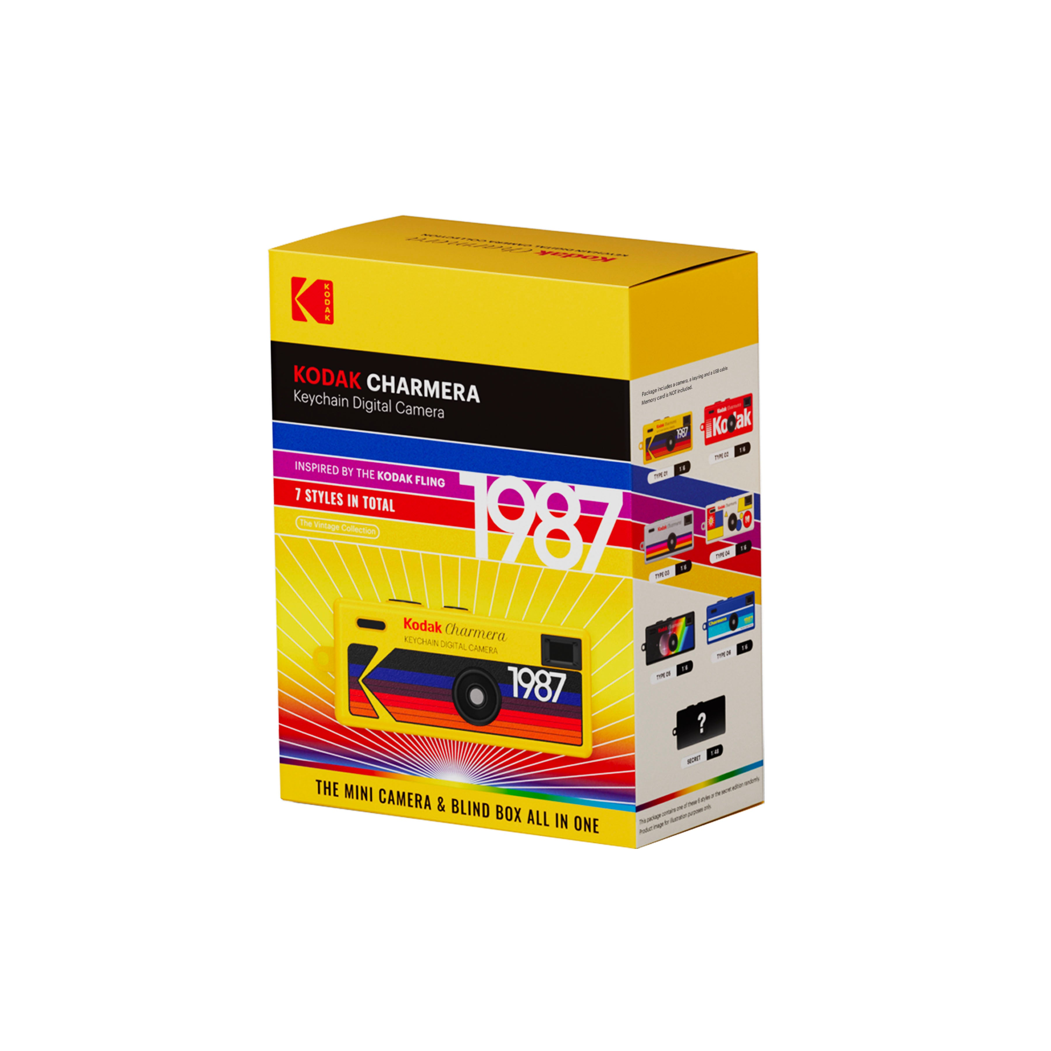 KODAK CHARMERA <br/> Keychain Digital Camera Blind Box Collection