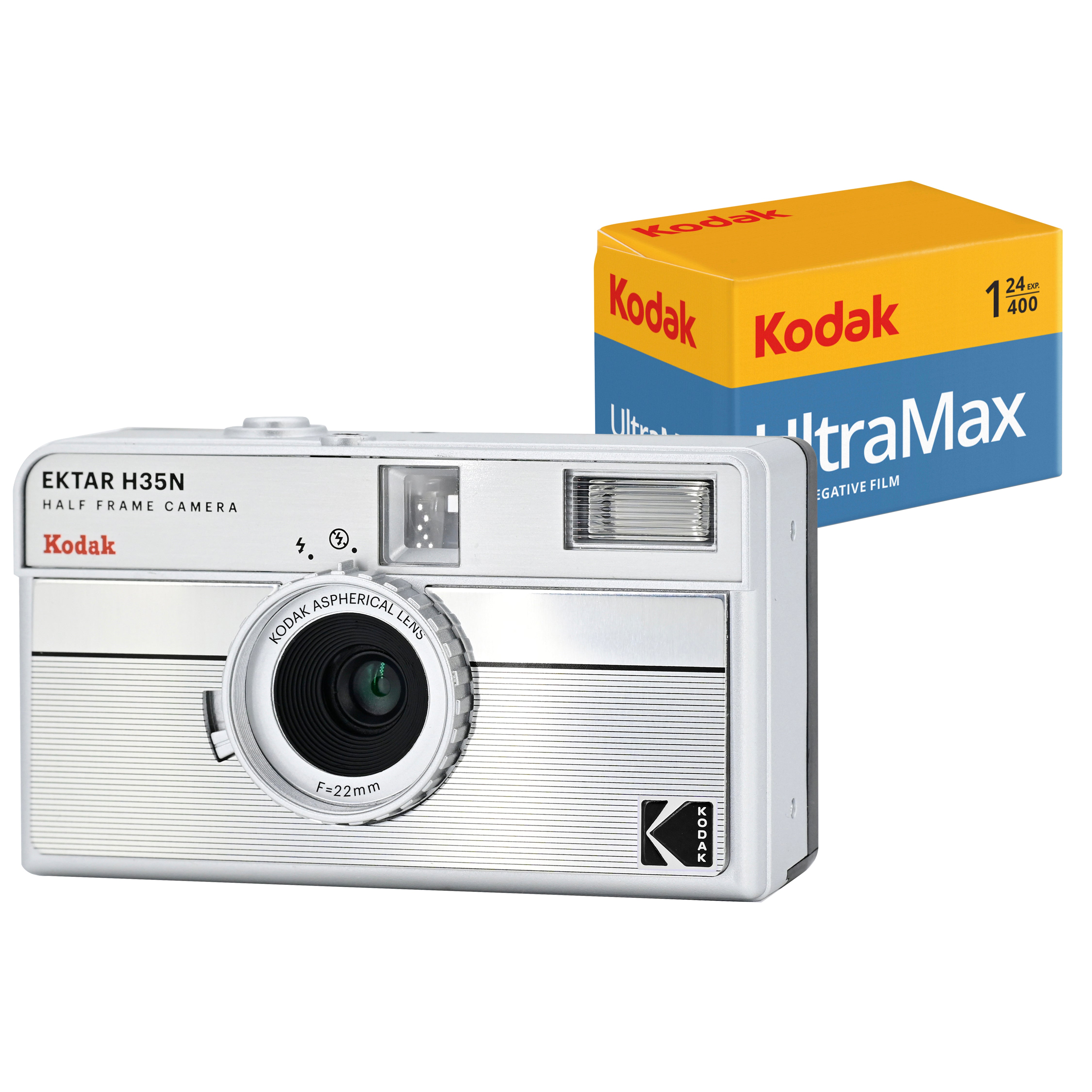 KODAK EKTAR H35N Half Frame Film CameraBundle with KODAK