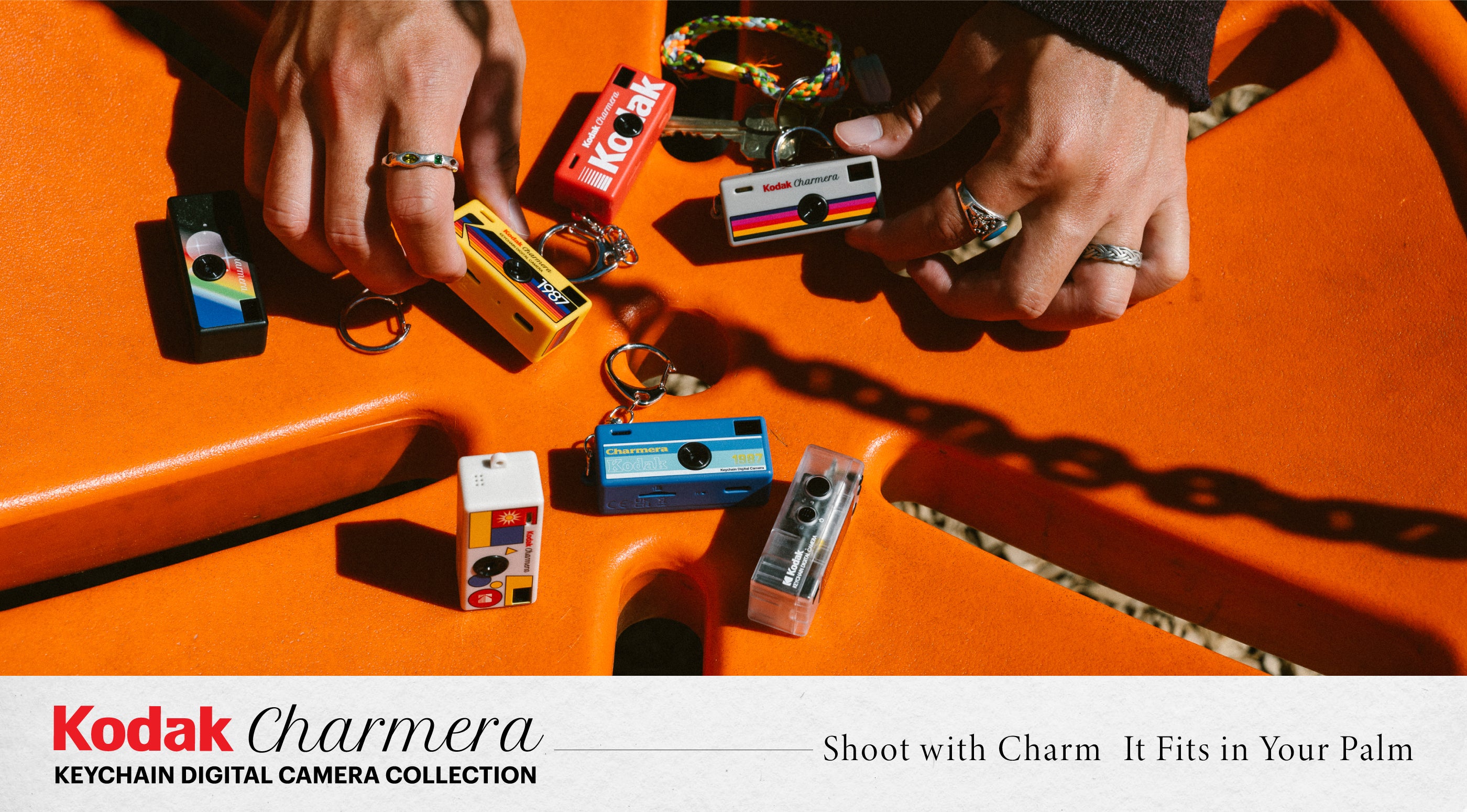 Kodak Charmera キーホルダー型デジタルカメラ Kodak Charmera――ポケットに“レトロかわいい”を。日本発売前に